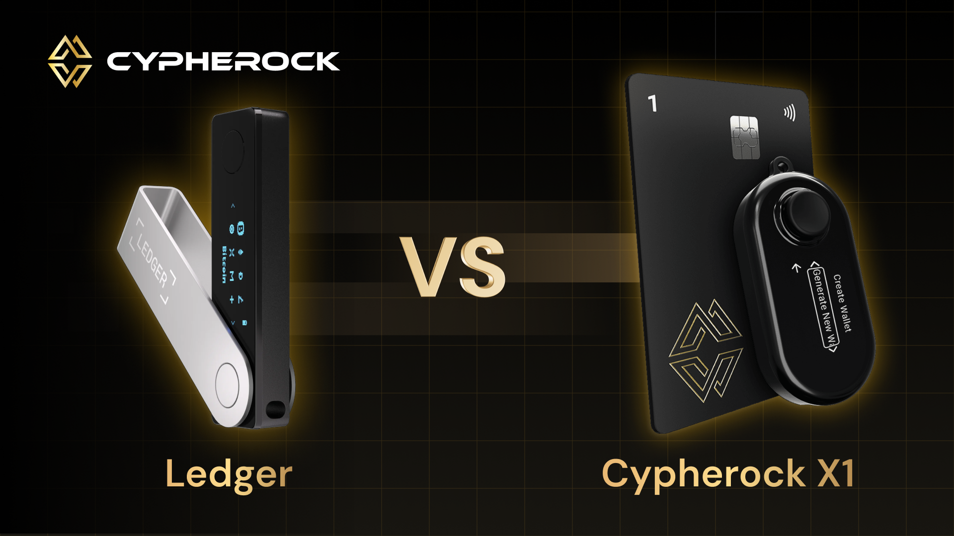 Hero image for Ledger vs Cypherock X1