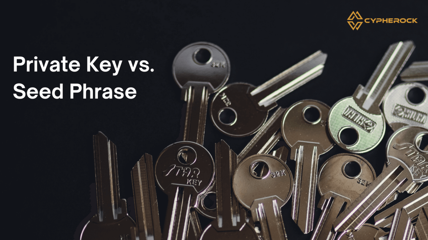 Hero image for Private Key vs Seed Phrase - What’s the difference?